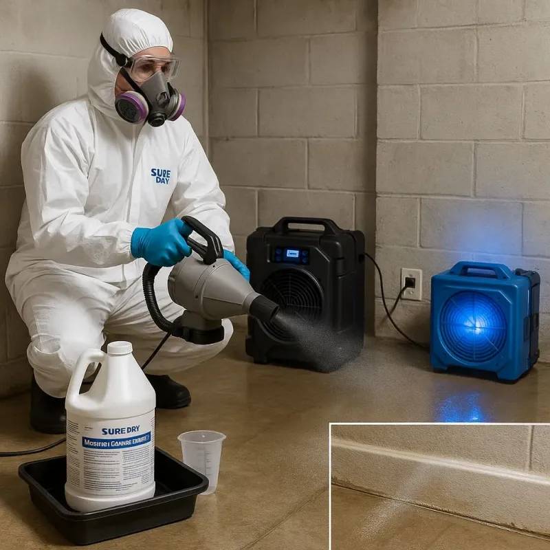 Sanitization and Odor Removal process in River Road, NC